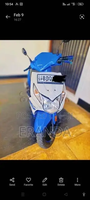 Honda Dio 2016 Motorbike (Used)