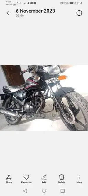 Honda Shine 2013 Motorbike (Used)