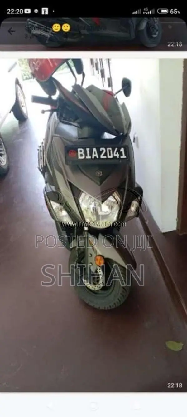 Yamaha Ray ZR 2019 Motorbike (Used)