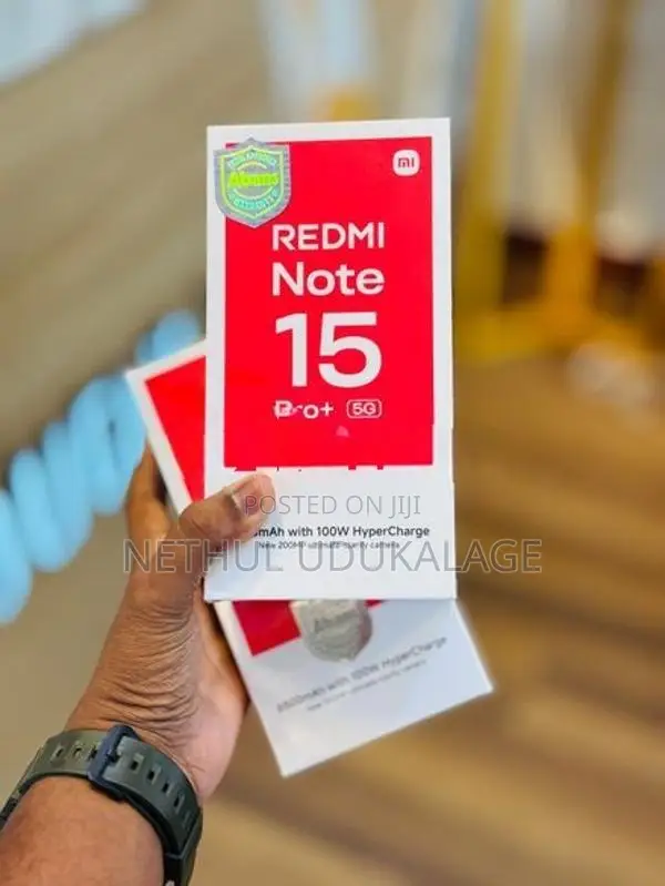 Xiaomi Redmi Note 15 Pro+ 5G 8|256GB (Brand New)