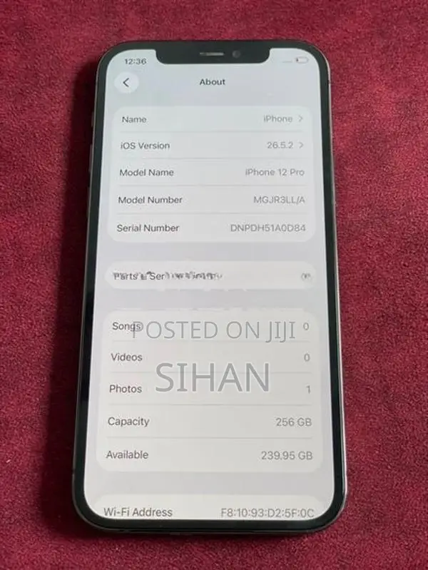 Apple iPhone 12 Pro 256GB (Used)
