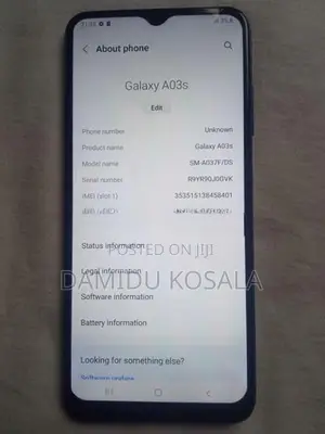 Samsung Galaxy A03s 32GB (Used)