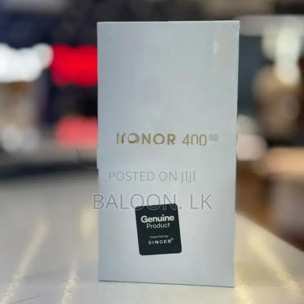 Honor 400 4G TRCSL 12GB+256GB (Brand New)