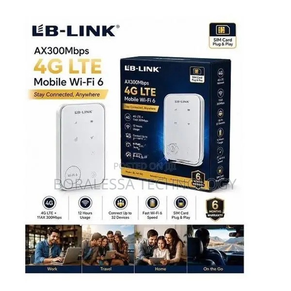 LB-LINK BL-MF518EU AX300MBPS Mobile Wifi Router