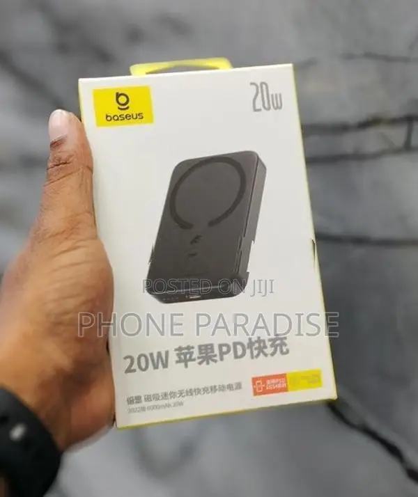 Baseus Magnetic Mini Wireless Power Bank 6000MAH 20W
