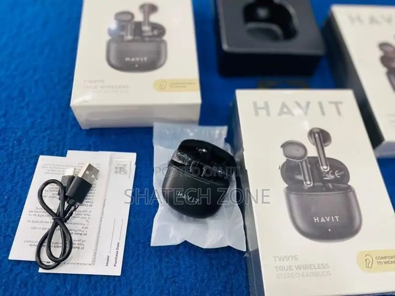 Earbuds TWS - Bluetooth 5.3 (Brand New) TW976 Havit