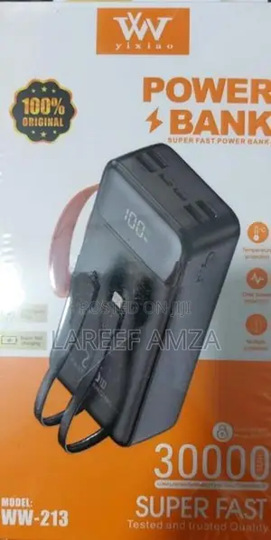 30,000mAh Fast Charging Power Bank