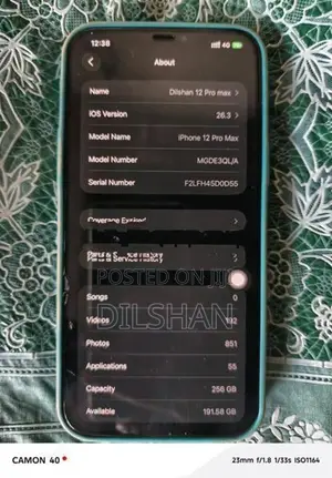 Apple iPhone 12 Pro Max (Used)