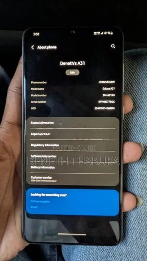 Samsung Galaxy A31 (Used)