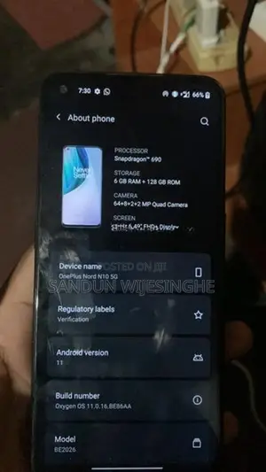 OnePlus Nord N10 5G (Used)