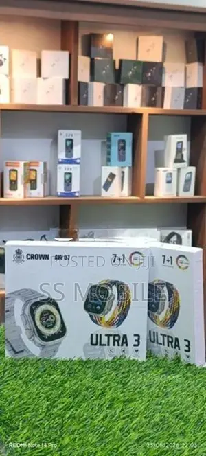Crown Aw07 Ultra 3 Smart Watch