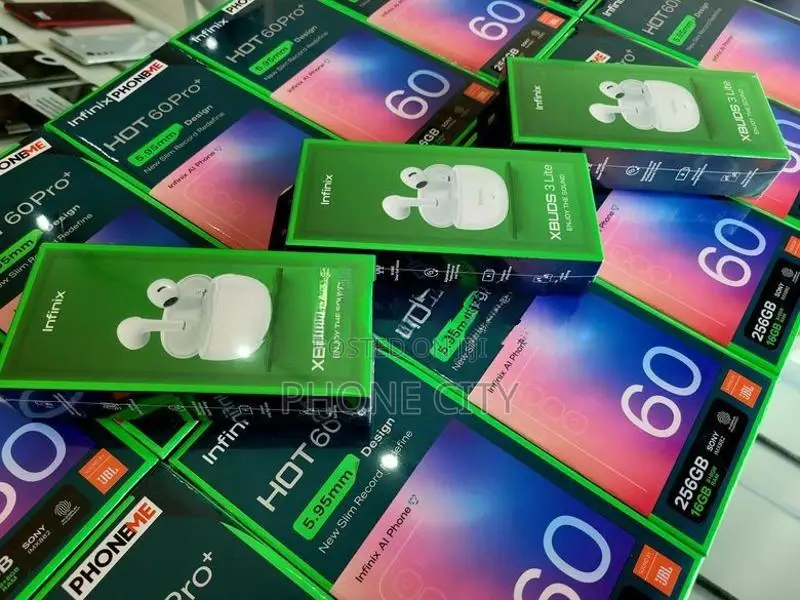 Infinix Hot 60 Pro+ 8GBRam 256GB Green (Brand New)