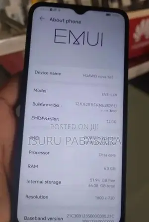 Huawei Nova Y61 (Used)