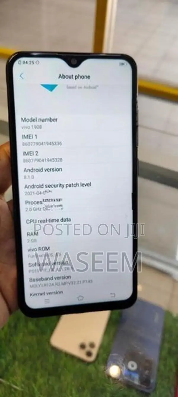 Vivo Y1s 2GB 32GB (Used)
