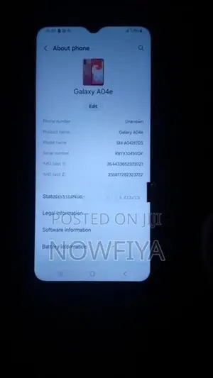 Samsung Galaxy A04e (Used)