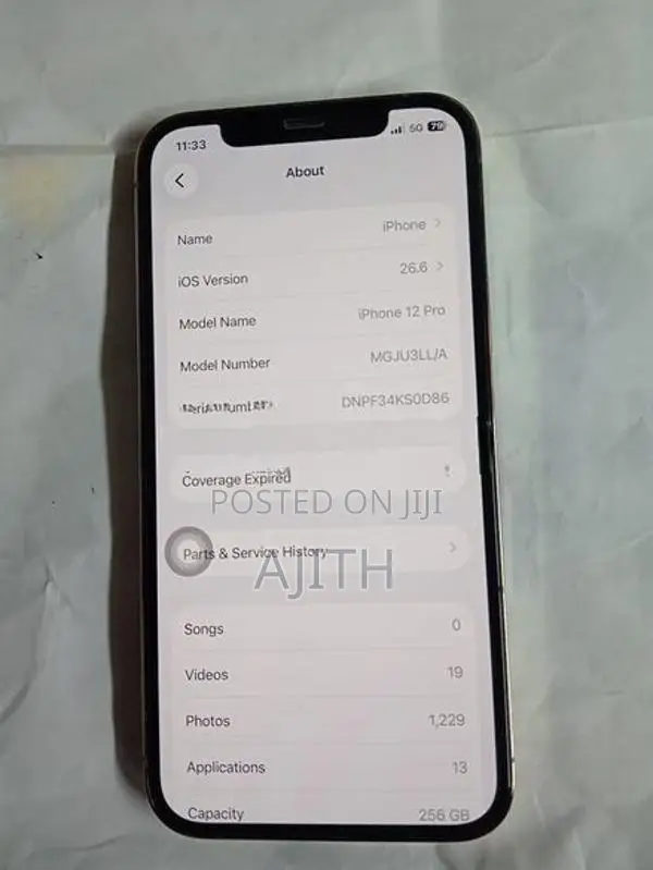 Apple iPhone 12 Pro 256gb (Used)