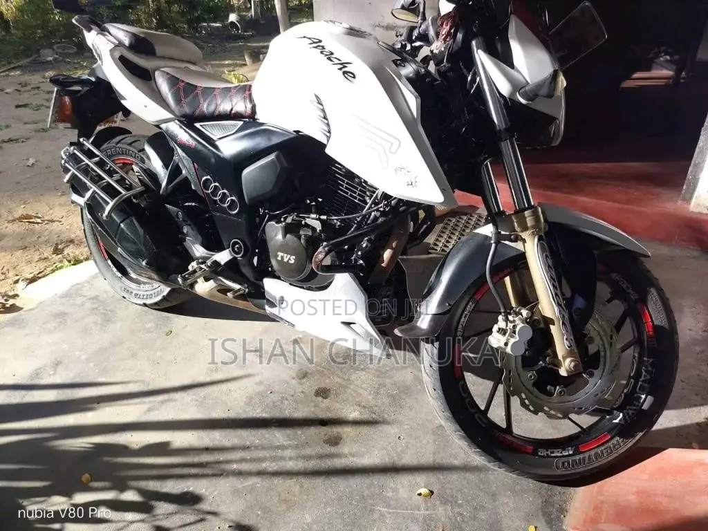 TVS Apache 2018 Motorbike (Used)