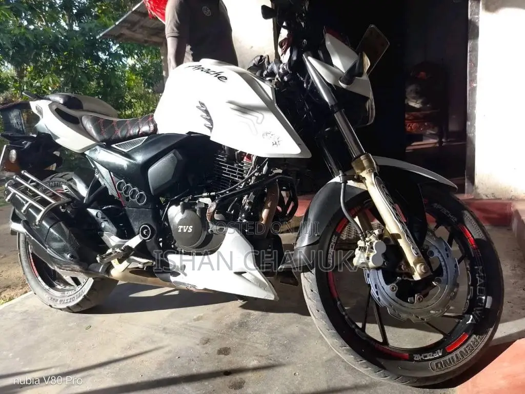 TVS Apache 2018 Motorbike (Used)