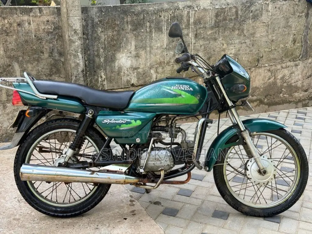Hero-Honda Splendor 2002 Motorbike (Used)