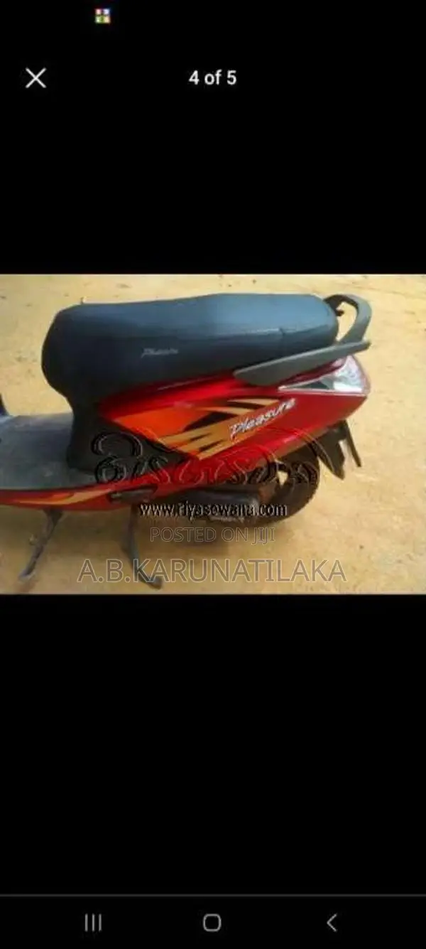 Hero Pleasure 2018 motorcycle (Used)
