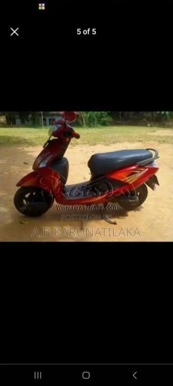 Hero Pleasure 2018 motorcycle (Used)