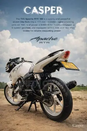 TVS Apache RTR 180 2016 Motorbike (Used)