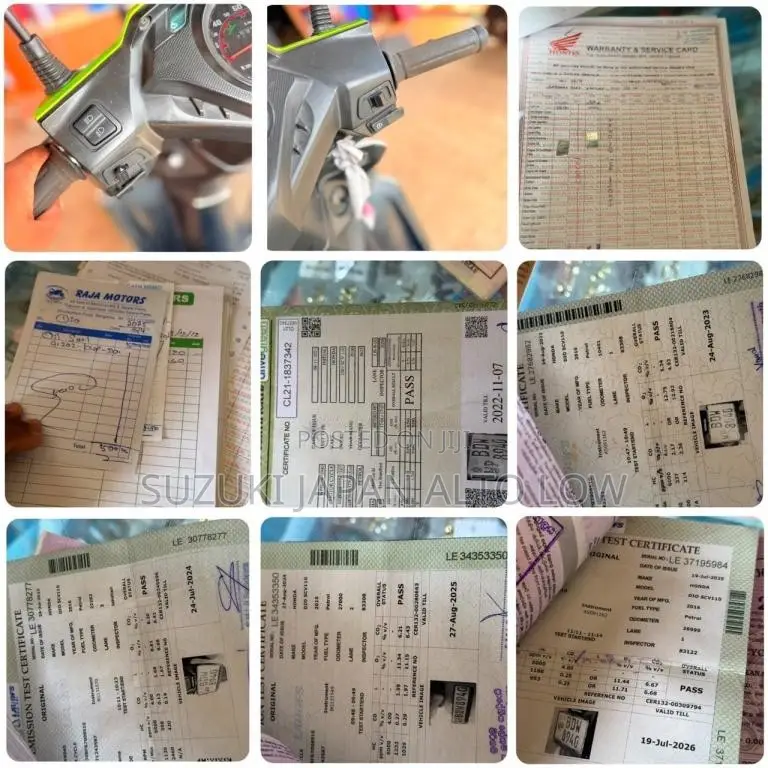 Honda Dio 2016 Motorbike (Used)