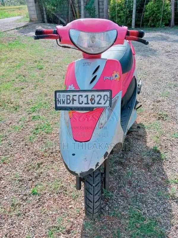 TVS Scooty Pep 2017 Motorbike (Used)