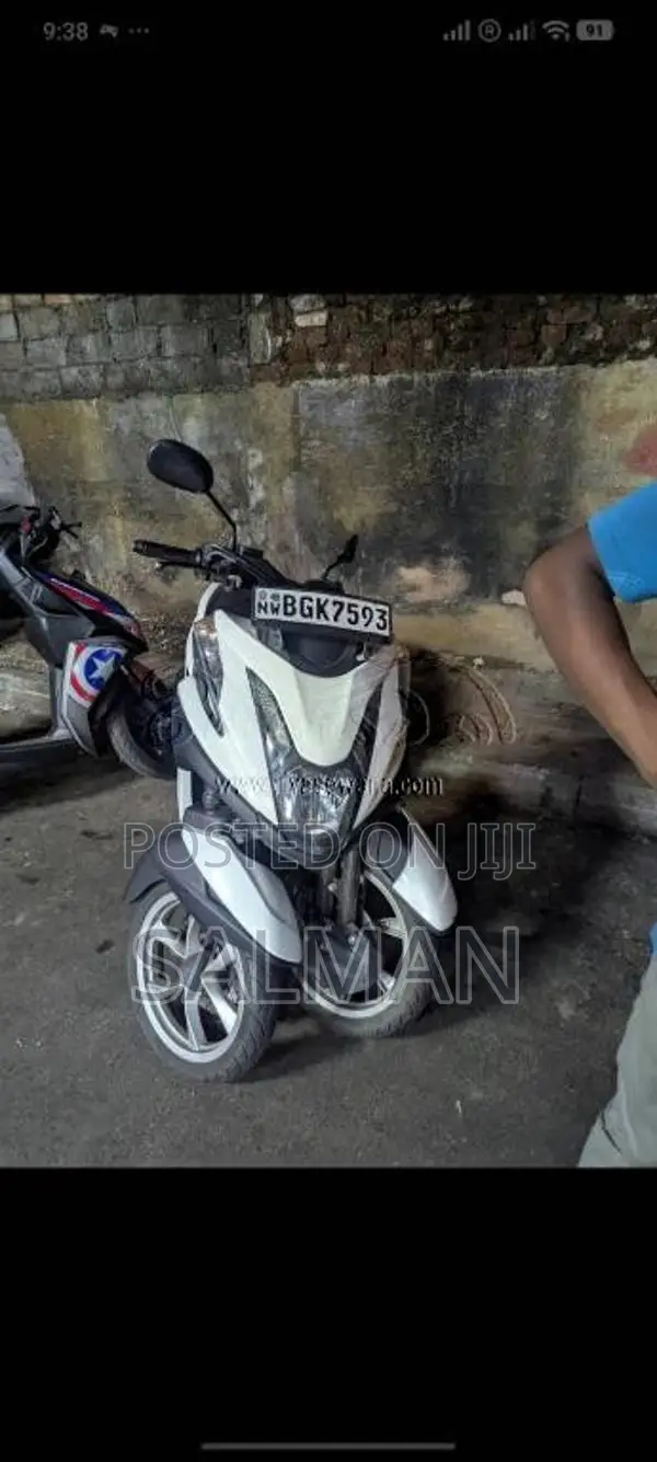 Yamaha Tricity 2018 Motorbike Unregistered (Recondition)