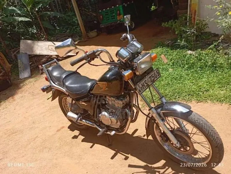 Honda Cbx125 1994 Motorbike (Used)