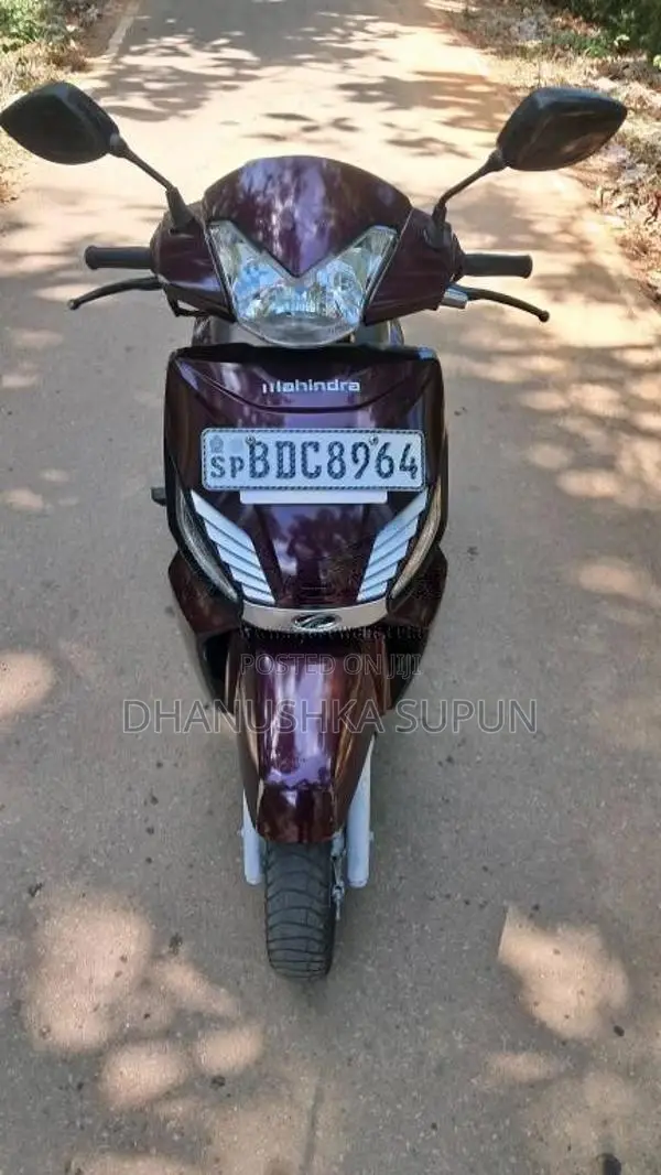 Mahindra GUSTO 2016 Motorbike (Used)