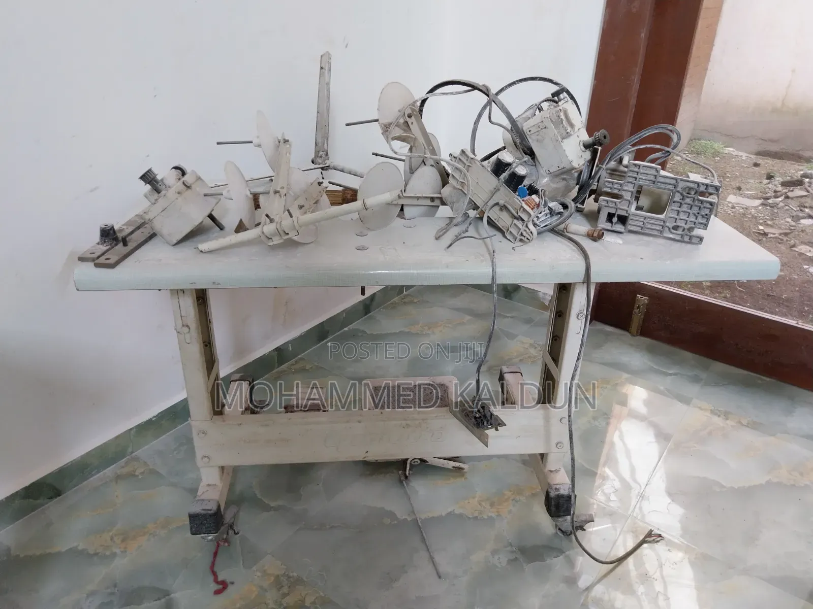 Juki Machine Table and Stand, Motors