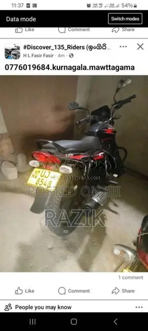 Bajaj Discover 2009 Motorbike (Used)