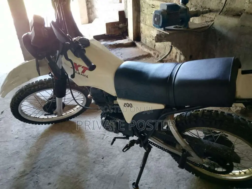 Yamaha XT200 1989 Motorbike (Used)
