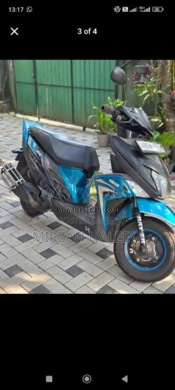 Yamaha Ray ZR 2017 motorcycle (Used)