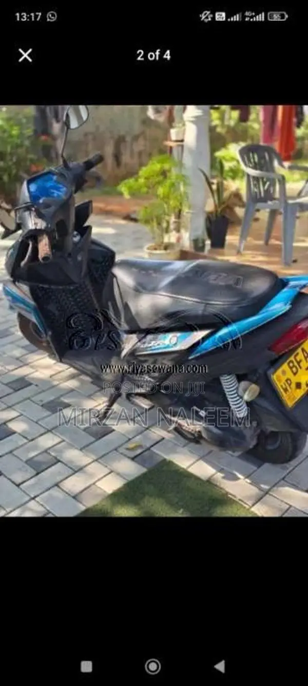 Yamaha Ray ZR 2017 motorcycle (Used)