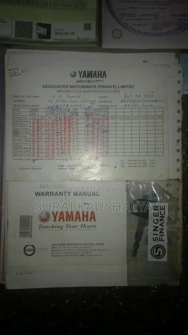 Yamaha Ray ZR 2018 Motorbike (Used)
