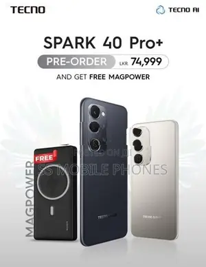 Tecno Spark 40 Pro+ 8/256GB (Brand New)