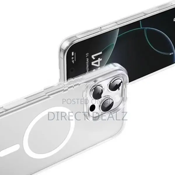 Green Lion Sense Crystal Clear Magsafe Case for iPhone 16 Pro Max