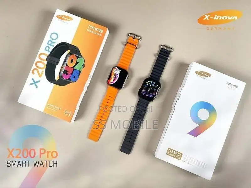 X-Inova X200 PRO Calling Amoled Watch with 3 Straps