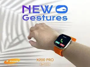 X-Inova X200 PRO Calling Amoled Watch with 3 Straps