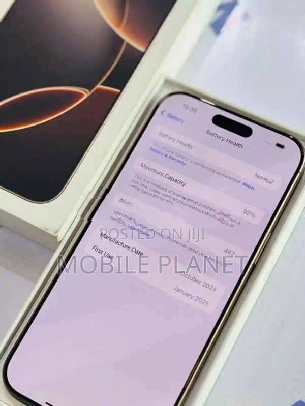 Apple iPhone 16 Pro Max 5G 256GB (Used)