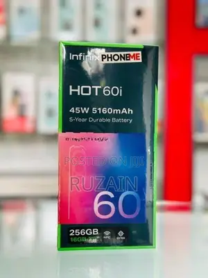Infinix Hot 60i 16/256GB (Brand New)