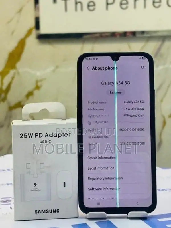 Samsung Galaxy A34 6GB 128GB (Used)