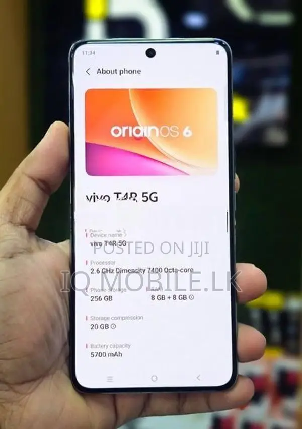 Vivo T4R 5G 16GB 256GB Gaming (Used)
