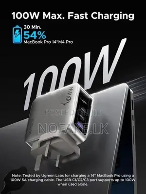 UGREEN 100W Nexode Pro GAN Fast Charger 5 in 1 Adapter