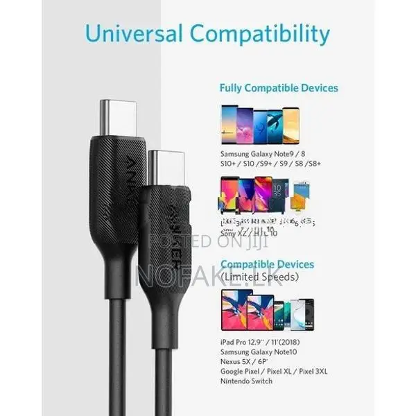 Anker 322 USB-C to USB C Braided Cable