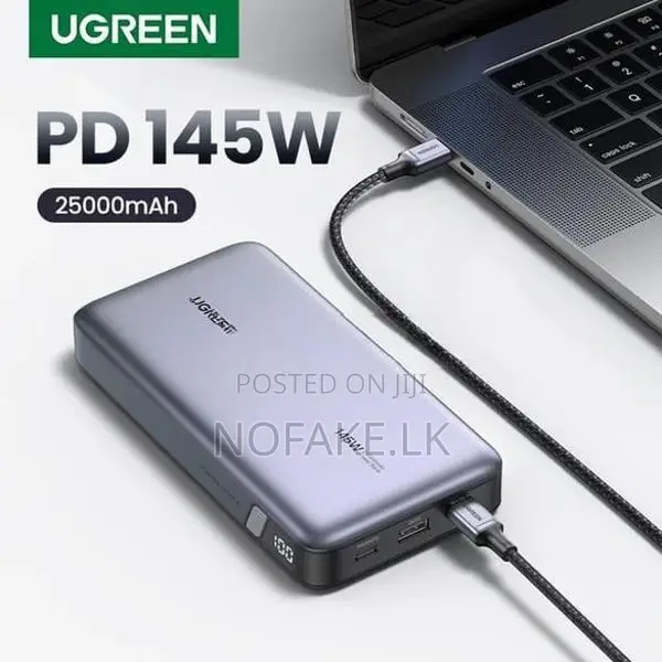 UGREEN 145W 25000Mah Fast Charging Flight Approved Power Bank