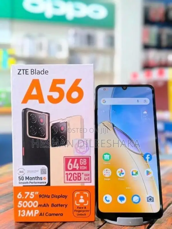 ZTE Blade A56 4GB 64GB (Used)