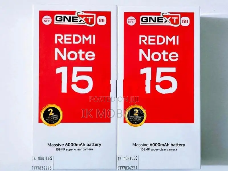 Xiaomi Redmi Note 15 4G (Brand New)